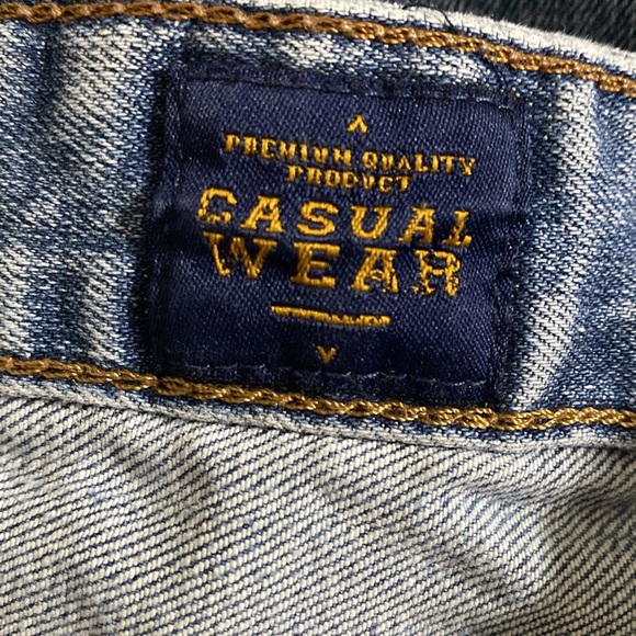 Hudson. Amel active Classic Blue Men's Jeans 34 straight office casual retro Y2K - Picture 5 of 7